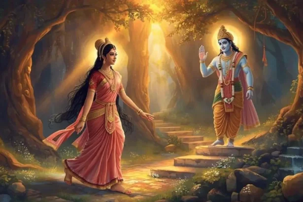 Mata Sati Dwara ram Ki Pariksha