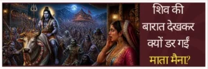 शिव की बारात देखकर क्यों डर गईं माता मैना? – रामचरितमानस का अद्भुत प्रसंग